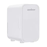 Enventor Mini Kühlschrank, 6 Liter/8 Dosen, AC+12V DC-Stromversorgung, Tragbarer Kühler und Wärmer,…
