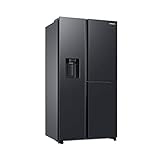 Samsung RH68B8821B1/EG Side-by-Side Kühlschrank, 178 cm, 627 ℓ, Food Showcase-Tür, Platzsparender In-Door…