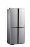 Hisense RQ515N4AD1 – Kühlschrank mit 4 Türen, Gesamtlänge 427 l, 1,82 m hoch, Stahl, Multi Air Flow,…