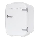 Flamingueo Mini Kühlschrank 4L - Kühlschrank Klein 12V/220V, Skincare Fridge, Funktion Kühlen und Heizen,…