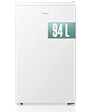 Heinrich´s HEINRICHS Getränkekühlschrank 94L klein kompakt leise: 36db Mini-Bar; Tisch-Kühlschrank mit…