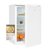Exquisit Kühlschrank KS17-V-031E weiss | 131 L Nutzinhalt | Türanschlag wechselbar | Glasablagen und…