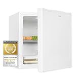 Exquisit Mini Kühlschrank KB05-V-151E weissPV | Kompakt | Nutzinhalt: 41 L | Temperaturregelung