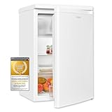 Exquisit Kühlschrank KS516-4-E-040E weiss | Kühlschrank mit Gefrierfach freistehend 109 L Volumen |…