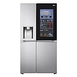 LG GSXV91BSAF, Klasse F, 635 L, Side-by-Side Kühlschrank mit InstaView, Total No Frost mit Gefrierfach,…