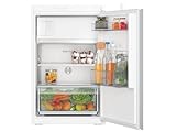 BOSCH KIR21NSE0 Einbau-Kühlschrank Serie 2, integrierbarer Kühlautomat ohne Gefrierfach 88x56 cm, 136L…