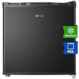 CHiQ Mini Bar Kühlschrank 46 L,Mini Kühlschrank mit Tiefkühlfach,49,6 x 47,4 x 44,7 cm (HxBxT),F Energieverbrauch…