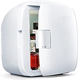 JUNG ASTRA Mini Kühlschrank Glastür 9 L weiss, Minikühlschrank leise, Kühlschrank klein mit Kühl- und…