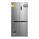 Cecotec Kühlschrank 4 Türen Total No Frost 474L Bolero CoolMarket 4D 474 Inox E. 177,5cm Höhe, 83,3…