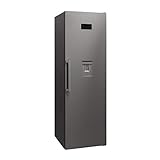 Sharp SJ-LC41CHDIE-EU Kühlschrank,E,186 cm Höhe,390 L Kühlteil,Elektronische Steuerung,Wasserspender,ZeroDegreeZone,AdaptiFresh,Edelstahl