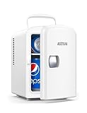 AstroAI 2 in 1 Mini Kühlschrank, 4 Liter Fridge mit Kühl- und Heizfunktion 12 Volt am Zigarettenanzünder…