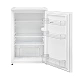 SHARP SJ-UD135T2W-EU freistehender Kühlschrank (EEK D, 135 L, 35 dB), (Gemüsefach), Weiß, H83,8 x B54cm