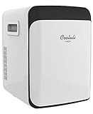 Cooluli Mini-Kühlschrank für Schlafzimmer, Auto, Schreibtisch und Studentenwohnheim, 12 V, tragbarer…