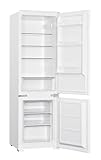 Wiggo WR-BC178E Einbaukühlschrank weiß - Kühlschrank 178 x 54 x 54 cm I 249 L I Kühlschrank mit Gefrierfach…
