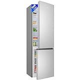 Bomann® Kühlschrank mit Gefrierfach 180cm hoch | Kühl Gefrierkombination 268L mit 4 Ablagen & 3 Schubladen…