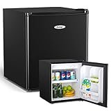 COSTWAY 46L Mini Kühlschrank Flaschenkühlschrank Getränkekühlschrank mit Gefrierfach/wechselbarer Türanschlag…