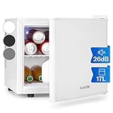Klarstein Kühlschrank, Mini-Kühlschrank für Getränke, Kühlschrank Klein, Kleiner Kühlschrank Lautlos,…