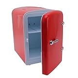 Bewinner Mini-Kühlschrank, 4 Liter Tragbarer Thermoelektrischer Kühler und Wärmer, Kompakter Reisekühlschrank,…