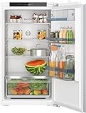 BOSCH KIR31VFE0 Einbau-Kühlschrank Serie 4, integrierbarer Kühlautomat ohne Gefrierfach 102x56 cm, 165L…