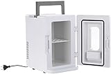 Rosenstein & Söhne Kleiner Kühlschrank: Mobiler Mini-Kühlschrank mit Wärmefunktion, 12 & 230 V, 8 Liter…