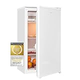 Exquisit Kühlschrank KS116-0-041E weiss | 90 L Volumen | Eisfach | Kühlschrank ohne Gefrierfach freistehend…