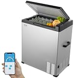 VEVOR 12 V Autokühlschrank, tragbarer 70 L Einzelzonen-Gefrierschrank, einstellbarer Bereich von -20~20…
