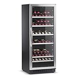 DOMETIC C101G Kompressor-Weinkühlschrank mit Glastür für 101 Flaschen ideal für die Wein-Präsentation…