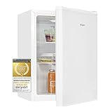 Exquisit Mini-Kühlschrank KB60-V-090E weissPV | 52 Liter Volumen | Mini Kühlschrank für Getränke | Kühlschrank…