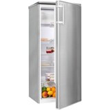 exquisit Kühlschrank KS185-4-HE-040E inoxlook, 122 cm hoch, 55 cm breit, 190 L Volumen, Schnellgefrieren,…