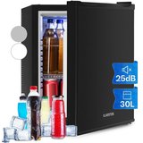 Klarstein Table Top Kühlschrank HEA-MKS-11 10005400A, 47 cm hoch, 38 cm breit, Hausbar Minikühlschrank…