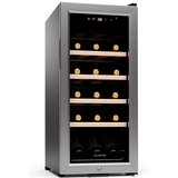 Klarstein Weinkühlschrank Shiraz Premium Smart 18 SS, für 18 Standardflaschen á 0,75l,Wein Flaschenkühlschrank…
