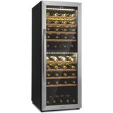 Klarstein Weinkühlschrank Vinamour 77 Duo, für 77 Standardflaschen á 0,75l,2 Zonen Wein Flaschenkühlschrank…