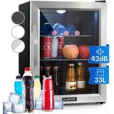Klarstein Getränkekühlschrank HEA-Beersafe-M 10033119A, 54 cm hoch, 40.5 cm breit, Mini Kühlschrank…