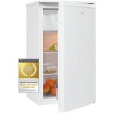 exquisit Kühlschrank KS117-3-040E weiss, 85 cm hoch, 48 cm breit, platzsparend und effizient, ideal…
