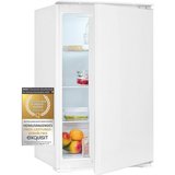 exquisit Einbaukühlschrank EKS5131-V-040E, 88 cm hoch, 54 cm breit, LED-Innenbeleuchtung, Schlepptürmontage