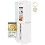 exquisit Kühl-/Gefrierkombination KGC145-50-E-040F, praktischer Kühlschrank mit Gefrierfach unten für…