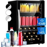 Klarstein Getränkekühlschrank HEA8-Beersafe5XL-OX 10039512, 84 cm hoch, 55 cm breit, Bierkühlschrank…