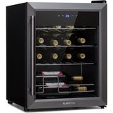 Klarstein Weinkühlschrank Ultimo 16 Uno, für 16 Standardflaschen á 0,75l,Wein Flaschenkühlschrank Weintemperierschrank…