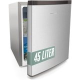 Heinrich´s Getränkekühlschrank 45 Liter HKB 4188 SI, 50 cm hoch, 44.5 cm breit, Kühlgerät mit Gefrierfach…