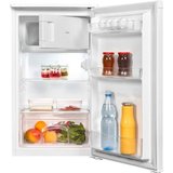 exquisit Kühlschrank weiß 81 Liter Gefrierfach Glasböden EEK: D KS117-3-040D