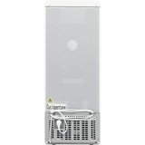 REDOM Kühlschrank Retro Kühl-/Gefrierkombination BCD-102, 101 cm hoch, 41 cm breit, Türregale und Glasregale.…