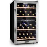 Klarstein Weinkühlschrank Vinamour 45D, für 45 Standardflaschen á 0,75l,2 Zonen Wein Flaschenkühlschrank…